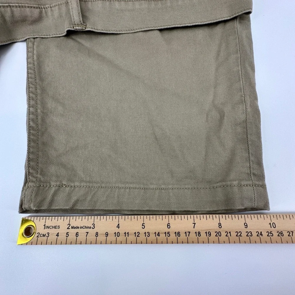 Levis 511 Slim Fit Chino Shorts Mens W38 Tan‎ Khaki Button Fly 22666-0001